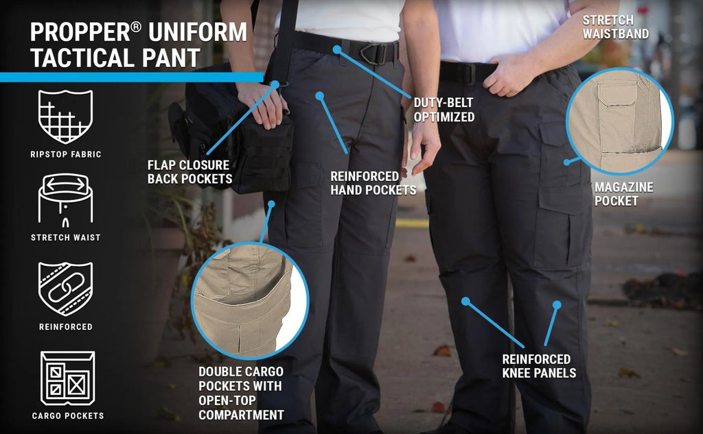 [PROPPER WOMENS UNIFORM TACTICAL PANT] CARGO PANTS [BLK]