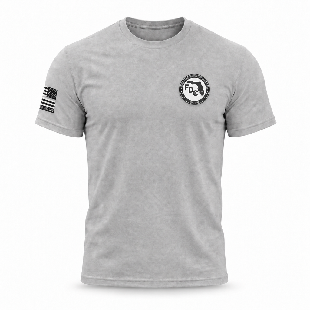 Personalized FDC Academy PT Shirt - product photo - correctional officer shirt