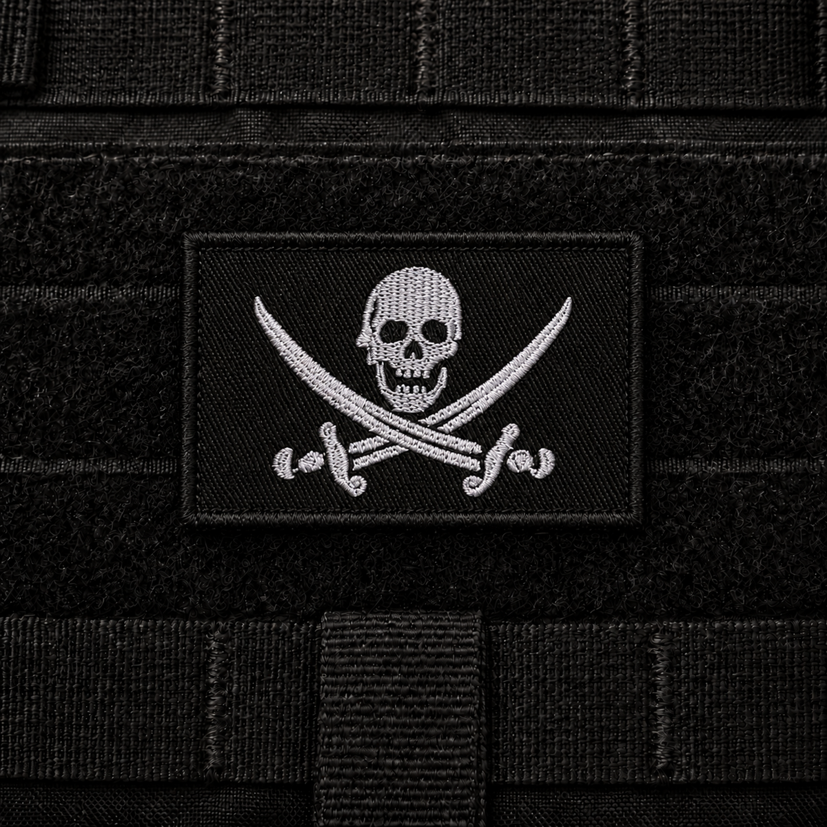 Jolly Roger Pirate Skull Tactical Patch Collection - product photo - correctional officer patch