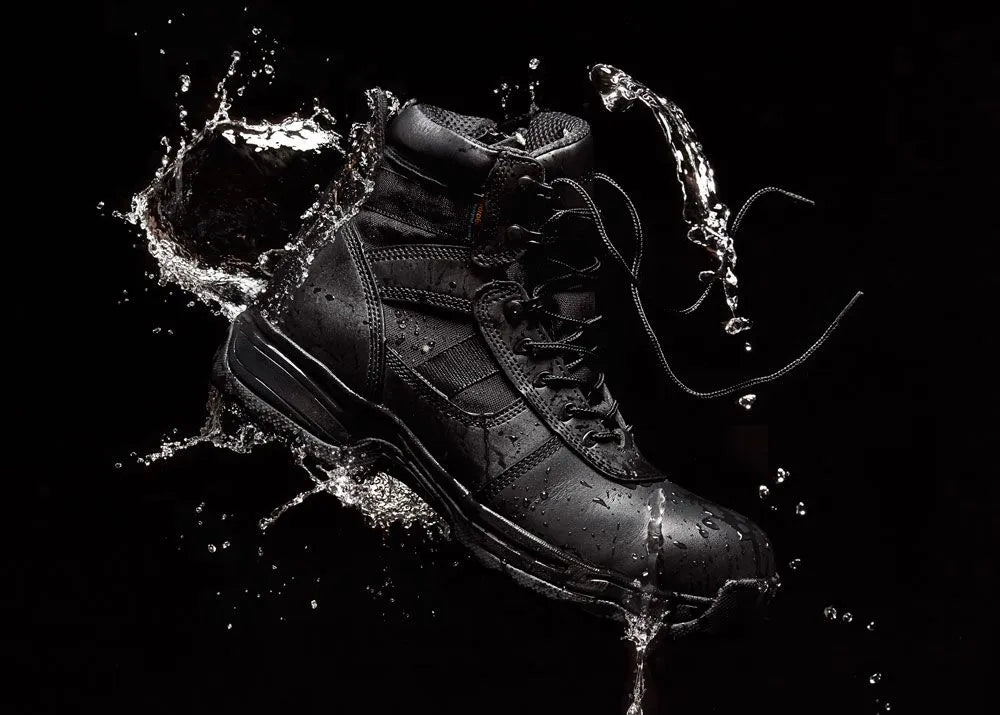 [PROPPER SERIES 100® 6" WATERPROOF SIDE ZIP] TACTICAL BOOT [MENS BLK]
