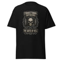 Rare Breed correctional officer t-shirt, black, front view