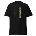 Always Outnumbered, Never Outmatched correctional officer t-shirt, black, front view