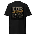 EDR Legend correctional officer t-shirt, black, front view